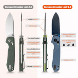 Raccoon Crossbar 2.0 ModSwap™ | Blue G10 + Stonewash Blue Cerakote Nitro-V - A4903