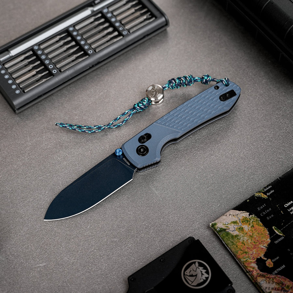 Raccoon Crossbar 2.0 ModSwap™ | Blue G10 + Stonewash Blue Cerakote Nitro-V - A4903
