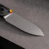 Raccoon Crossbar 2.0 ModSwap™  | Black Micarta + Stonewash Nitro-V - A4906