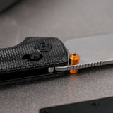 Raccoon Crossbar 2.0 ModSwap™  | Black Micarta + Stonewash Nitro-V - A4906