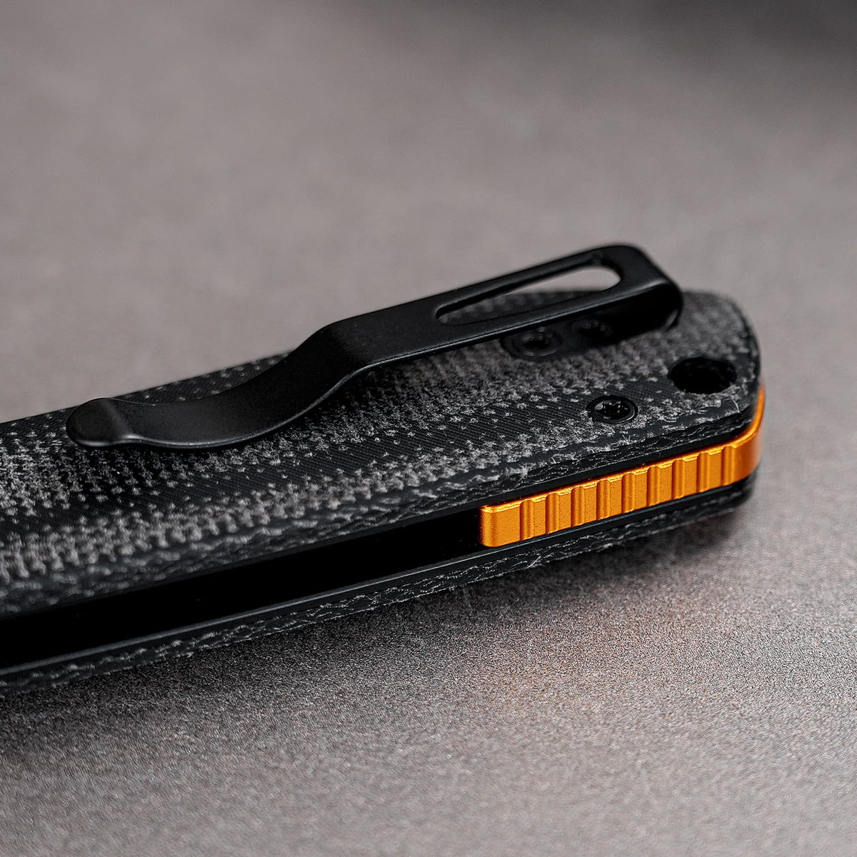 Raccoon Crossbar 2.0 ModSwap™  | Black Micarta + Stonewash Nitro-V - A4906