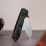 Raccoon Crossbar 2.0 ModSwap™  | Black Micarta + Stonewash Nitro-V - A4906