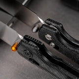 Raccoon Crossbar 2.0 ModSwap™  | Black Micarta + Stonewash Nitro-V - A4906