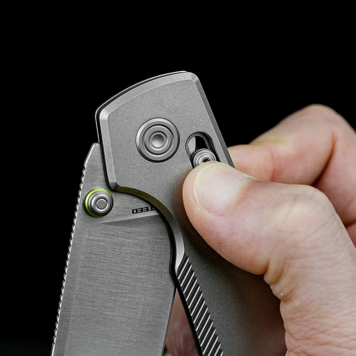 Raccoon TiSlim™ | Grey Ti + Satin 154CM