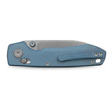 Raccoon TiSlim™ | Blue Ti + Stonewash 154CM
