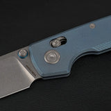 Raccoon TiSlim™ | Blue Ti + Stonewash 154CM