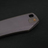 Raccoon TiSlim™ | Dark Red/Purple Ti + Copper Dune 154CM