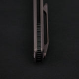 Raccoon TiSlim™ | Dark Red/Purple Ti + Copper Dune 154CM