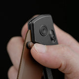 Raccoon TiSlim™ | Black Ti + Copper Dune 154CM