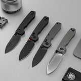 Raccoon TiSlim™ | Dim Grey Ti + Blackwash 154CM