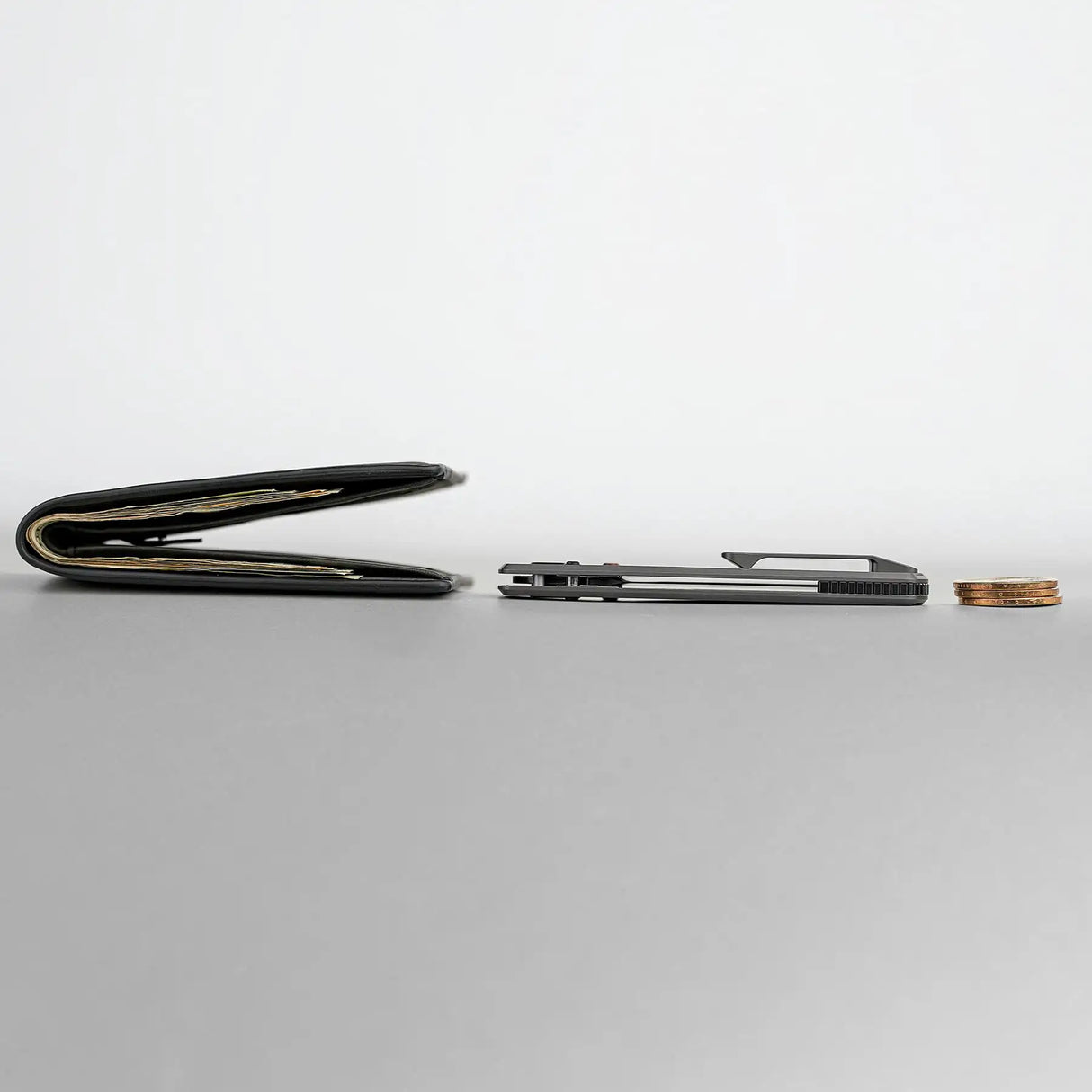 Raccoon TiSlim™ | Dim Grey Ti + Blackwash 154CM