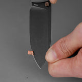 Raccoon TiSlim™ | Dim Grey Ti + Blackwash 154CM