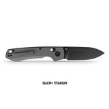 Raccoon TiSlim™ | Dim Grey Ti + Blackwash 154CM