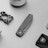 Raccoon TiSlim™ | Acid Wash Grey Ti + Stonewash S35VN