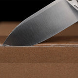 Raccoon TiSlim™ | Acid Wash Grey Ti + Stonewash S35VN