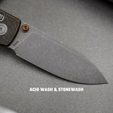 Raccoon TiSlim | Acid Wash Copper Ti + Acid Stonewash S35VN