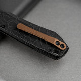 Raccoon TiSlim | Acid Wash Black Ti + Blackwash S35VN