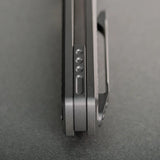 Raccoon V | Dim Grey Titanium + Stonewash Blade