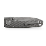 Raccoon V | Dim Grey Titanium + Stonewash Blade