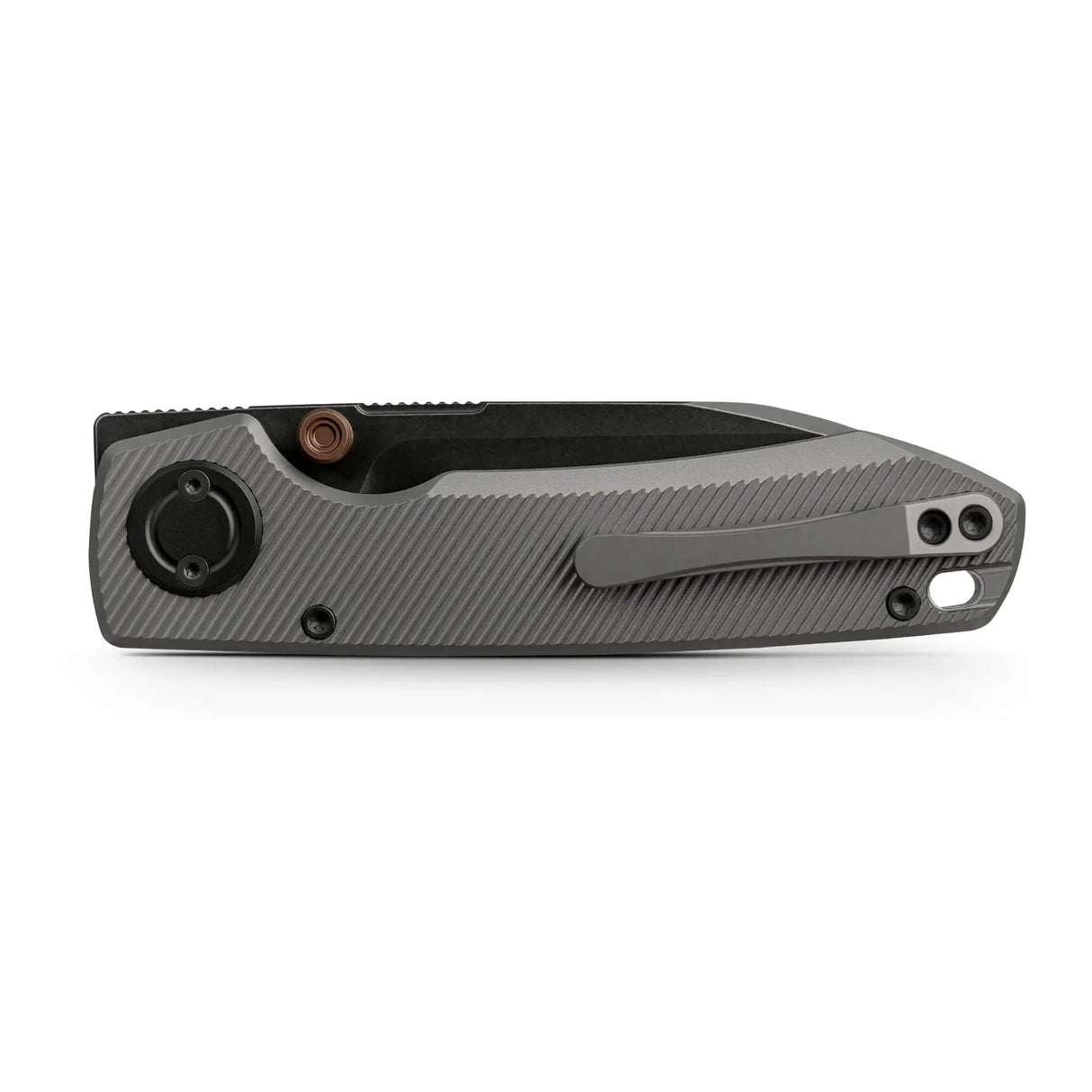 Raccoon V | Grey Titanium + Blackwashed Blade