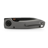 Raccoon V | Grey Titanium + Blackwashed Blade