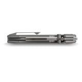 Raccoon V | Dim Grey Titanium + Satin Blade