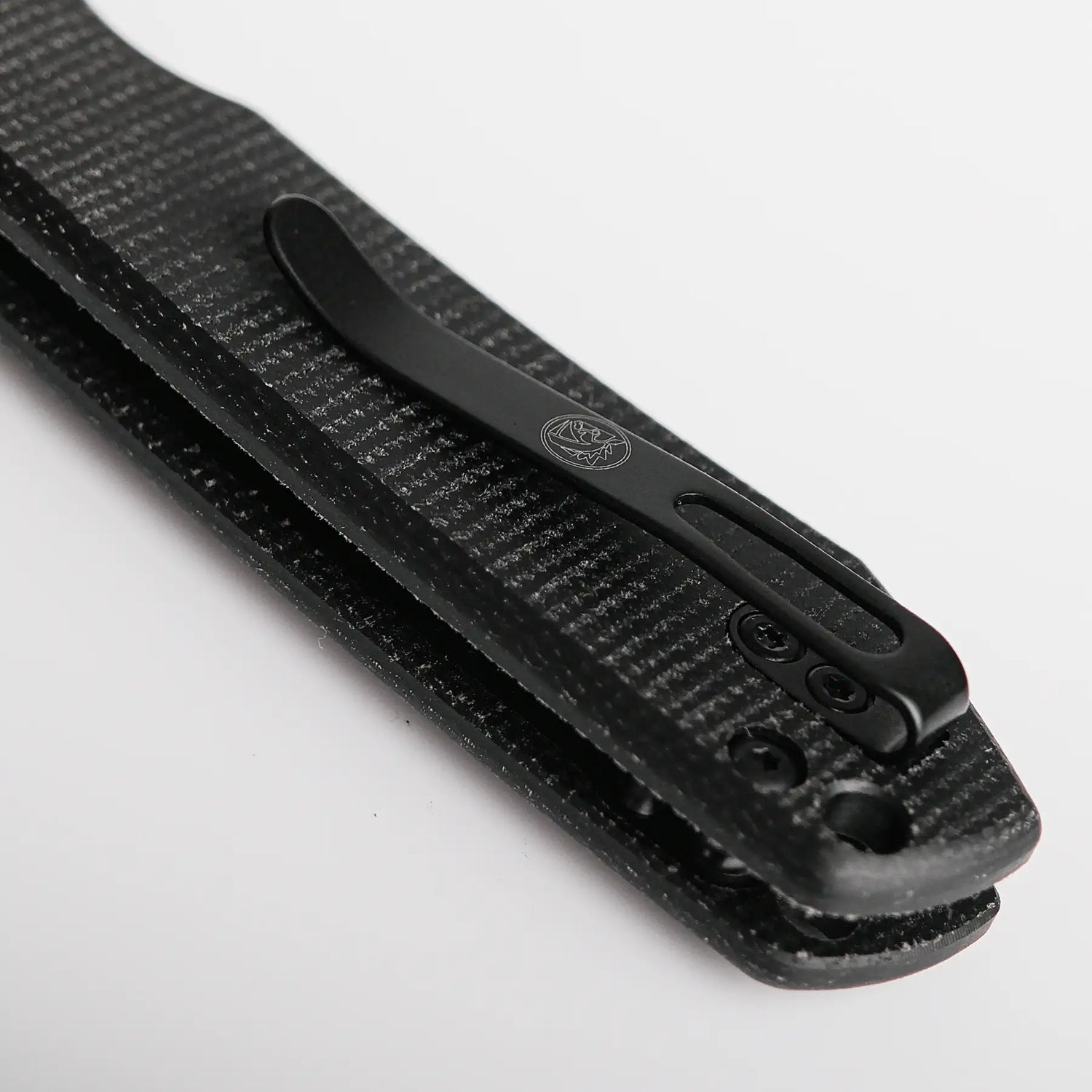 Raccoon - Top Liner Lock | Black Micarta + 14C28N Drop Point - A2902