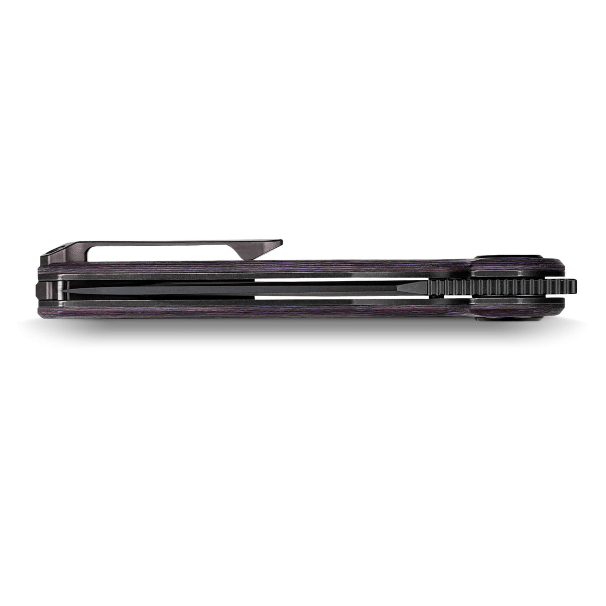 Thunderbird V | FatCarbon Purple Haze + Ti PVD Belt Satin M390 - A0319