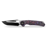 Thunderbird V | FatCarbon Purple Haze + Ti PVD Belt Satin M390 - A0319