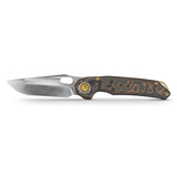 Thunderbird V | FatCarbon Copper Camo + Dual Satin & Bead Blast M390 - A0321