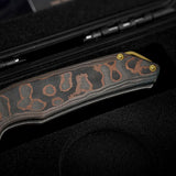 Thunderbird V | FatCarbon Copper Camo + Dual Satin & Bead Blast M390 - A0321