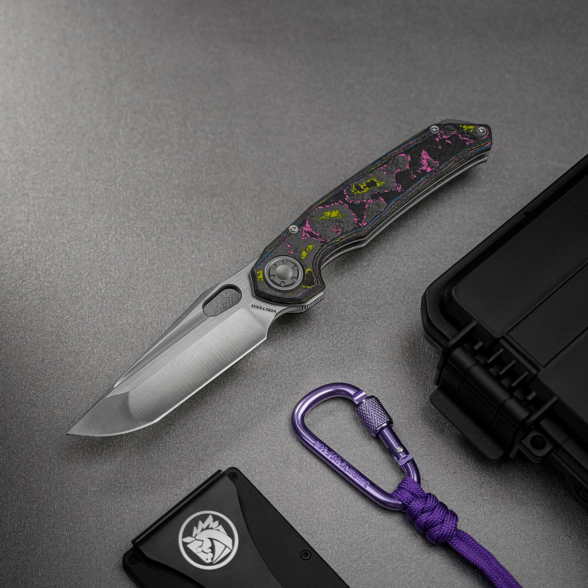 Thunderbird V | CamoCarbon Ultimate Warrior + Dual Satin & Bead Blast M390 - A0322