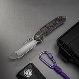 Thunderbird V | CamoCarbon Ultimate Warrior + Dual Satin & Bead Blast M390 - A0322