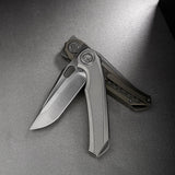 Thunderbird V | Grey Ti + Dual Satin & Bead Blast M390 - A0324