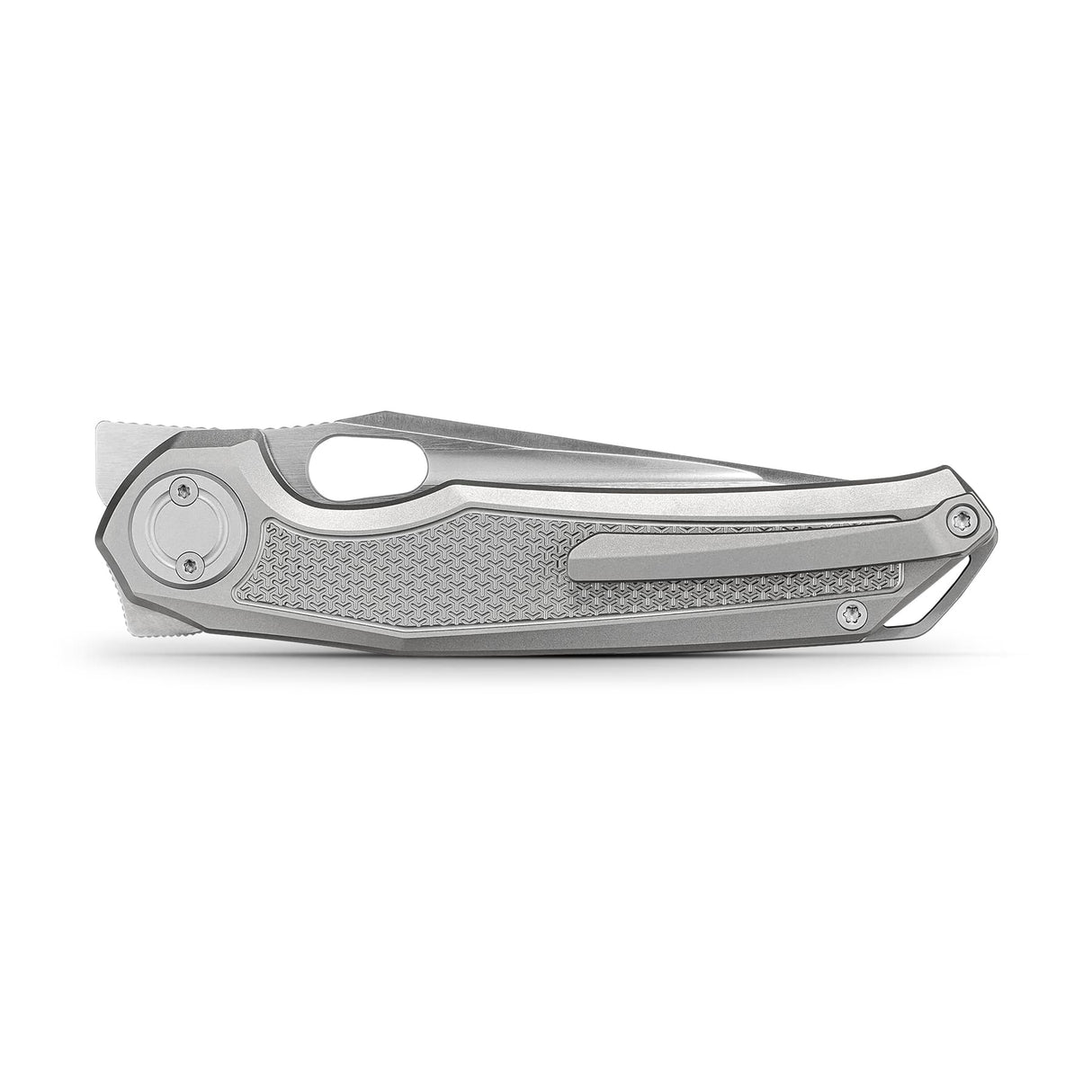 Thunderbird V | Grey Ti + Dual Satin & Bead Blast M390 - A0324