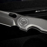 Thunderbird V | Grey Ti + Dual Satin & Bead Blast M390 - A0324