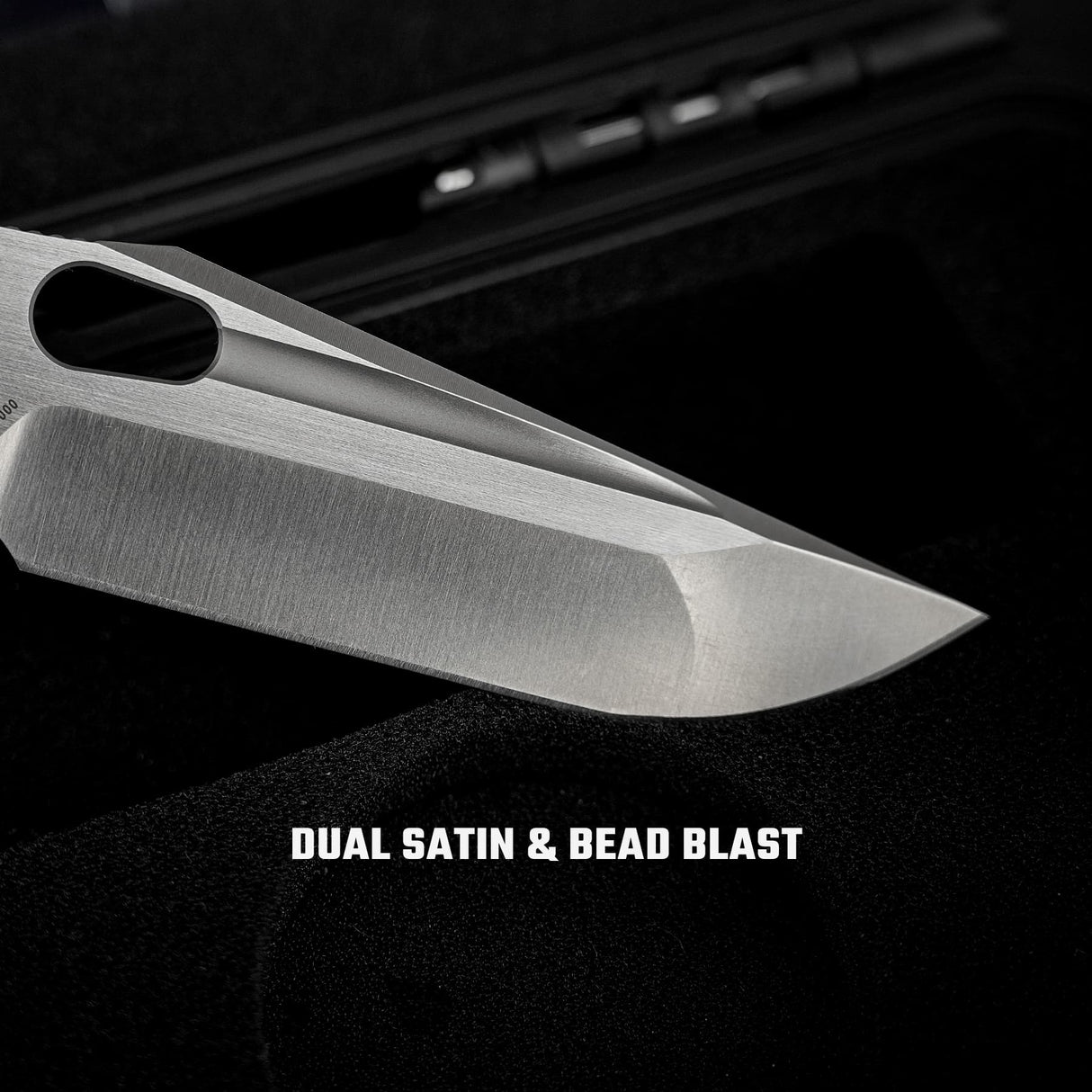 Thunderbird V | Grey Ti + Dual Satin & Bead Blast M390 - A0324
