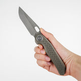 Thunderbird V | Antique Brasswash Ti + Acid Stonewash M390 - A0325