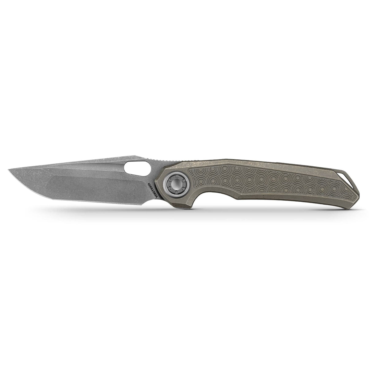 Thunderbird V | Antique Brasswash Ti + Acid Stonewash M390 - A0325