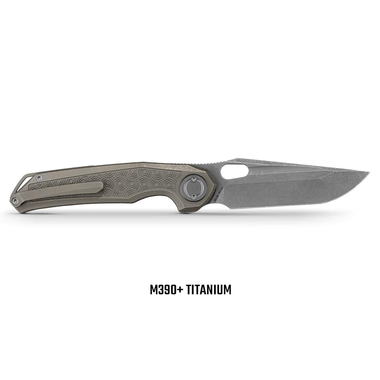 Thunderbird V | Antique Brasswash Ti + Acid Stonewash M390 - A0325