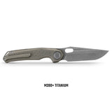 Thunderbird V | Antique Brasswash Ti + Acid Stonewash M390 - A0325