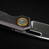 Xeno | Dark Red-Purple Ti + Satin Vanax