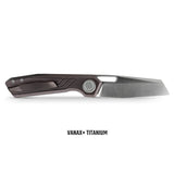 Xeno | Dark Red-Purple Ti + Satin Vanax