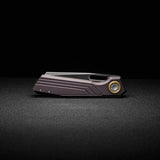 Xeno | Dark Red-Purple Ti + Satin Vanax