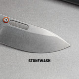 Zander - Vanchor Lock® | Olive Green Aluminium + Stonewash S35VN - A4602