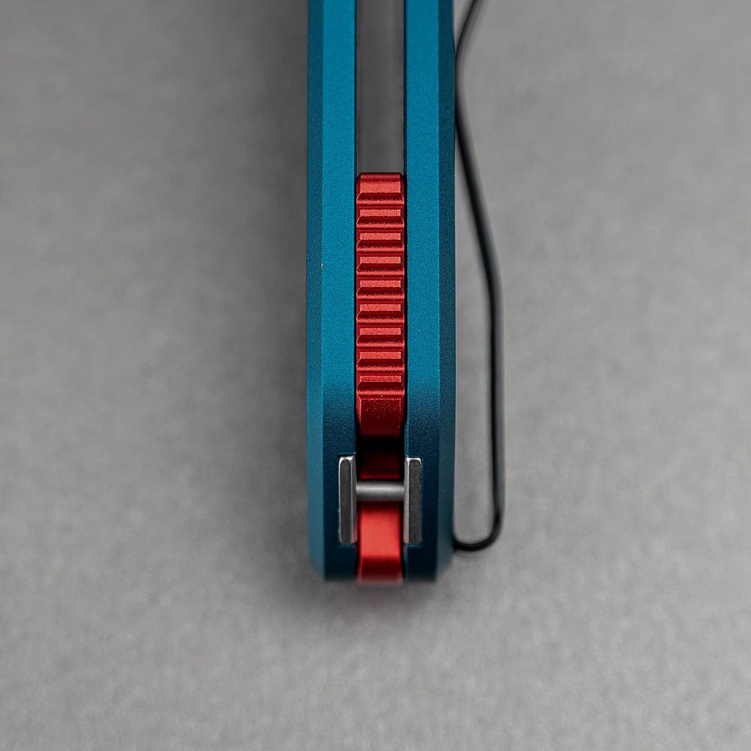 Zander - Vanchor Lock® | Steel Blue Aluminium + Blackwash S35VN - A4603