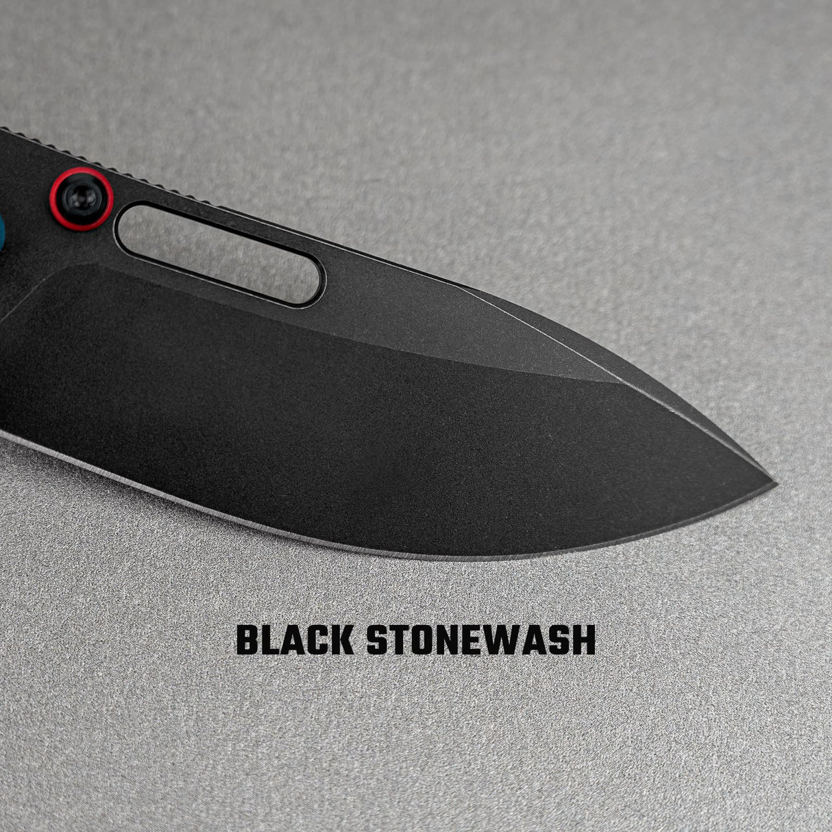 Zander - Vanchor Lock® | Steel Blue Aluminium + Blackwash S35VN - A4603