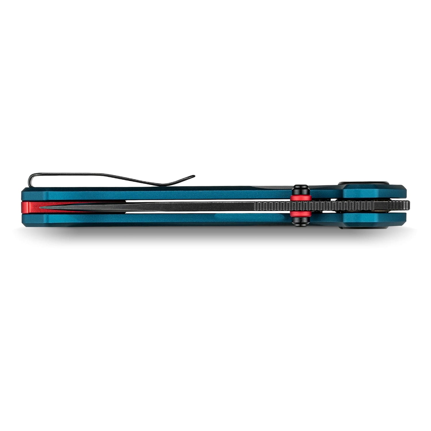 Zander - Vanchor Lock® | Steel Blue Aluminium + Blackwash S35VN - A4603