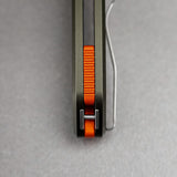 Zander - Vanchor Lock® | Olive Green Aluminium + Coper Dune S35VN - A4604