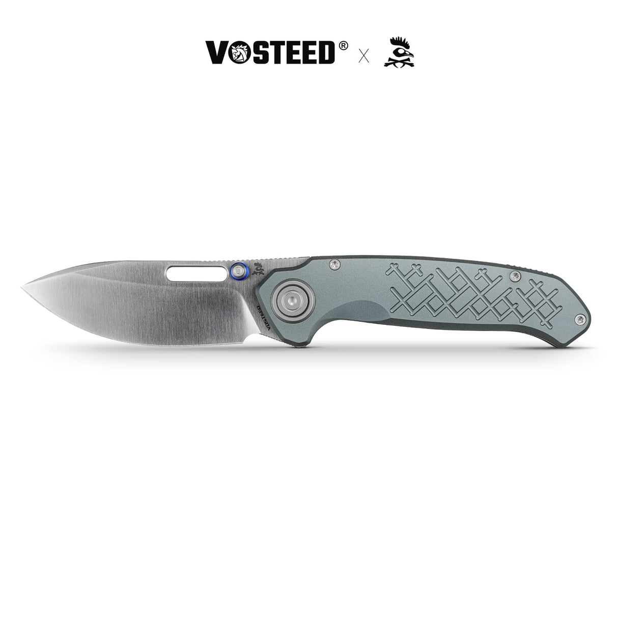Zander - Vanchor Lock® | Grey Aluminium + Satin S35VN - A4605